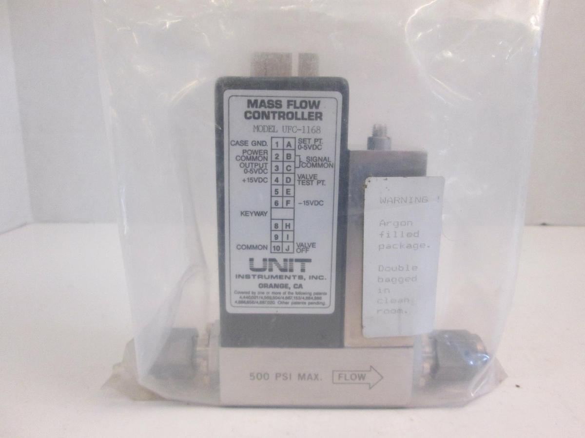 Used Unit UFC-1168 Mass Flow Controller, H2, 20 SLM, Used