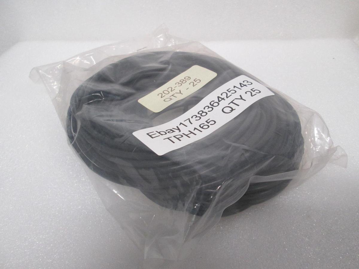 O-Ring, Silicon, 202-389, New, Lot of 25