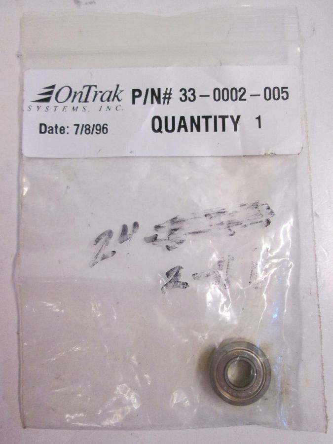 OnTrak 33-0002-005 Bearings, Lot of 3
