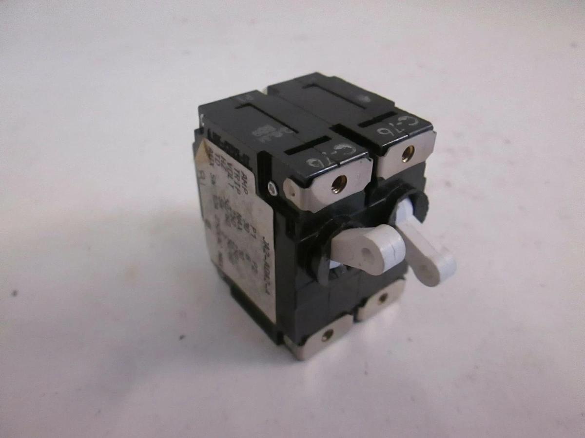 Used Heinemann JA2-A0A2-A, 2 Pole Circuit Breaker Switch- Used