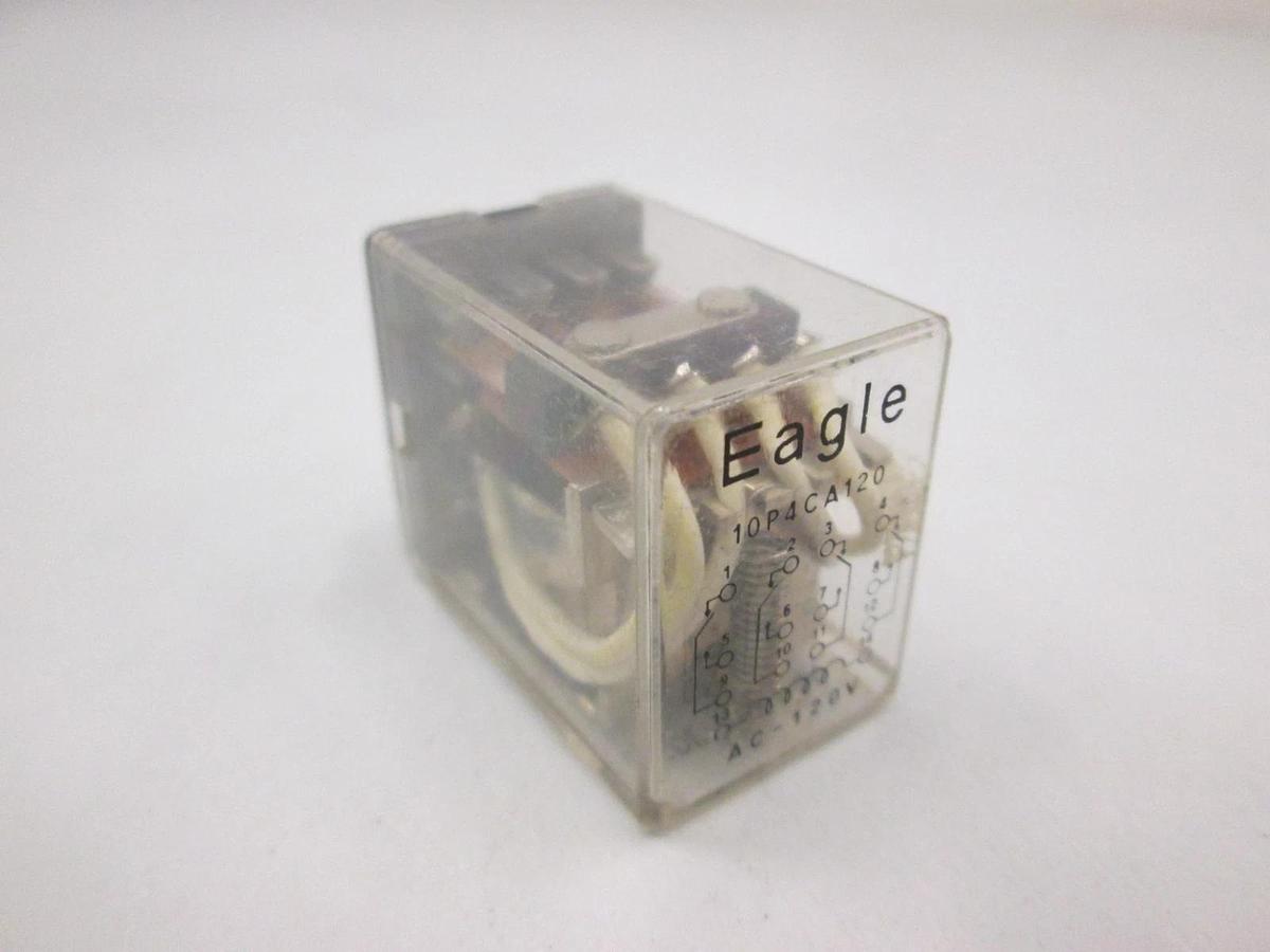 Used Eagle, 10P4CA120, Relay, AC-120V, Used