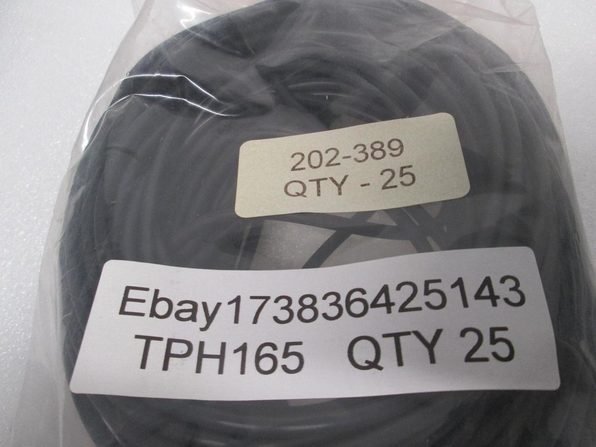 O-Ring, Silicon, 202-389, New, Lot of 25