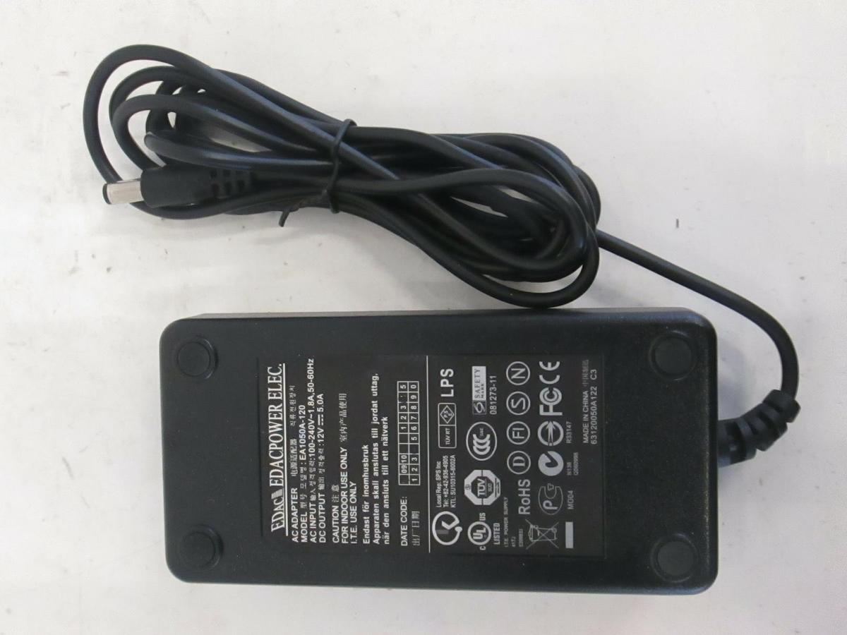 Used EDAC Power, Power Adapter with Cord EA1050A-120, Used