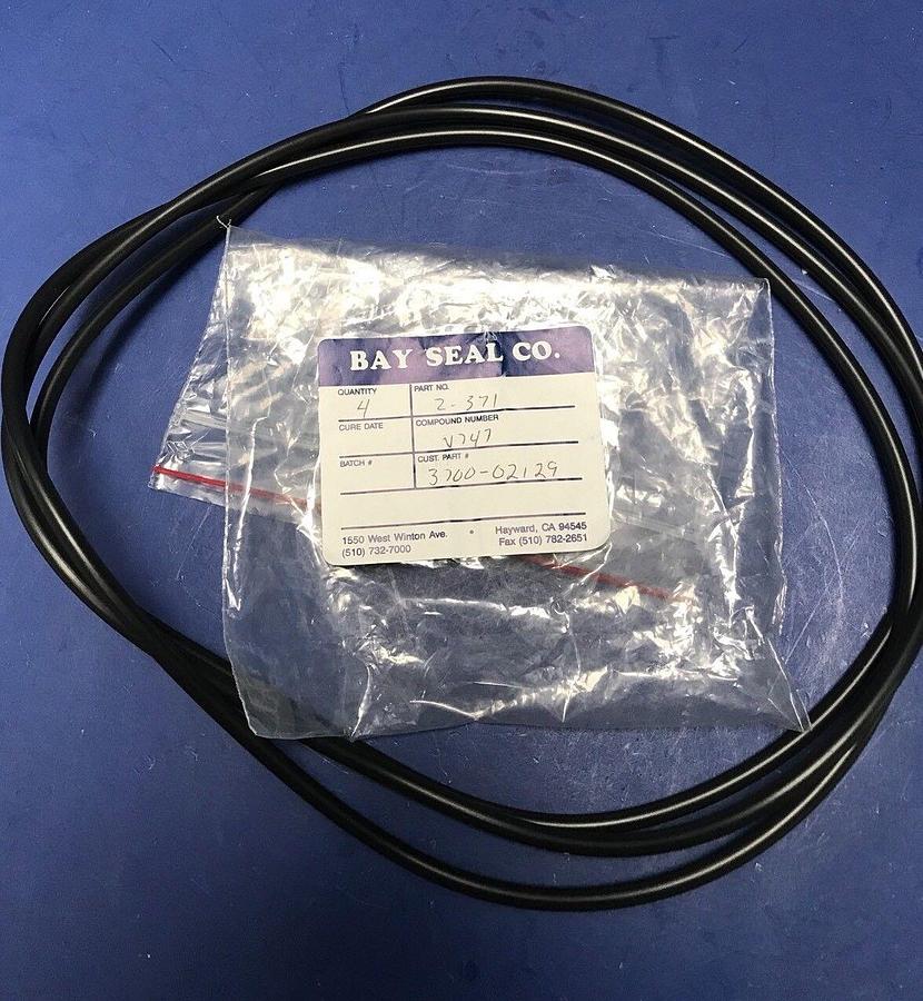 Bay Seal Co. O-Ring, 2-371, V747, 8-7/8" OD, Lot of 3 New