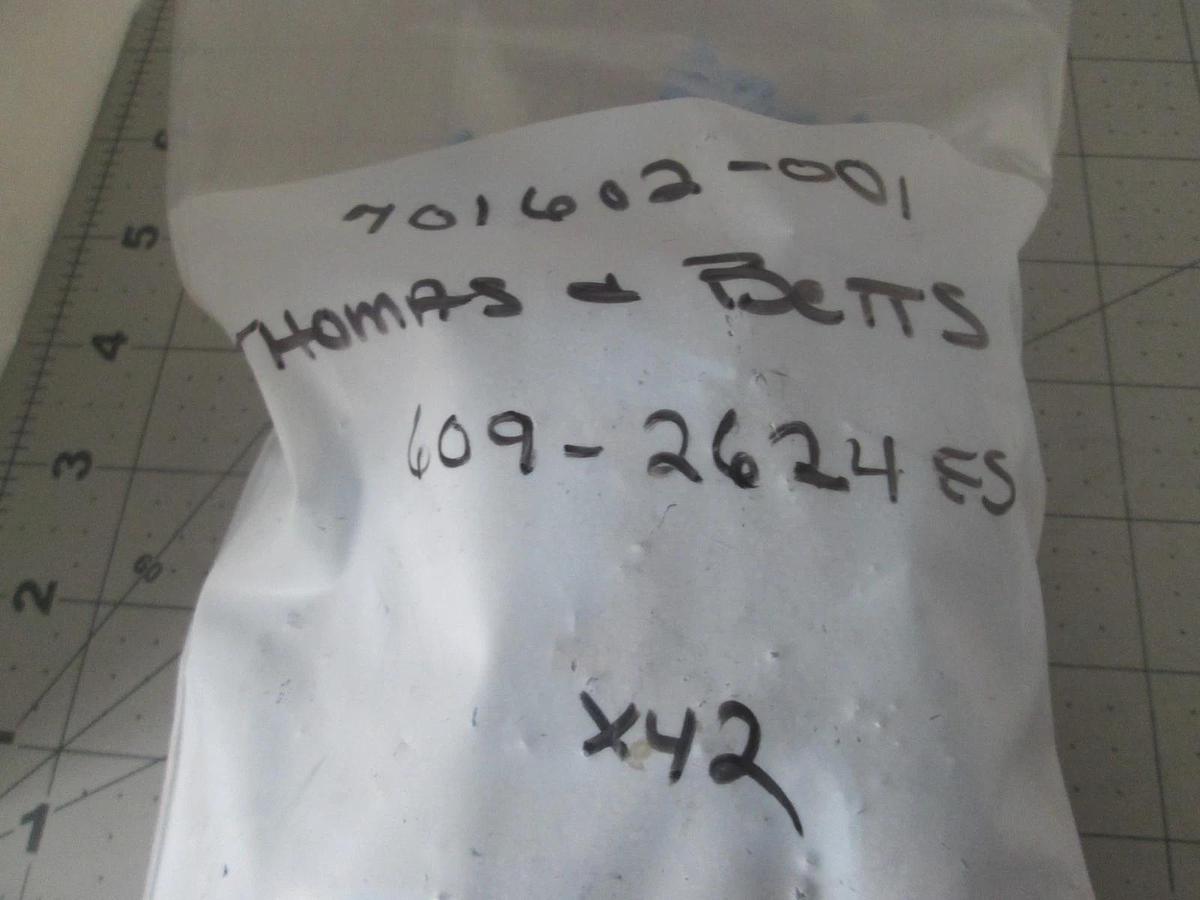 Thomas Betts, 609-2624ES, 26 PIN, Male, Header Connector, New, Lot of 42