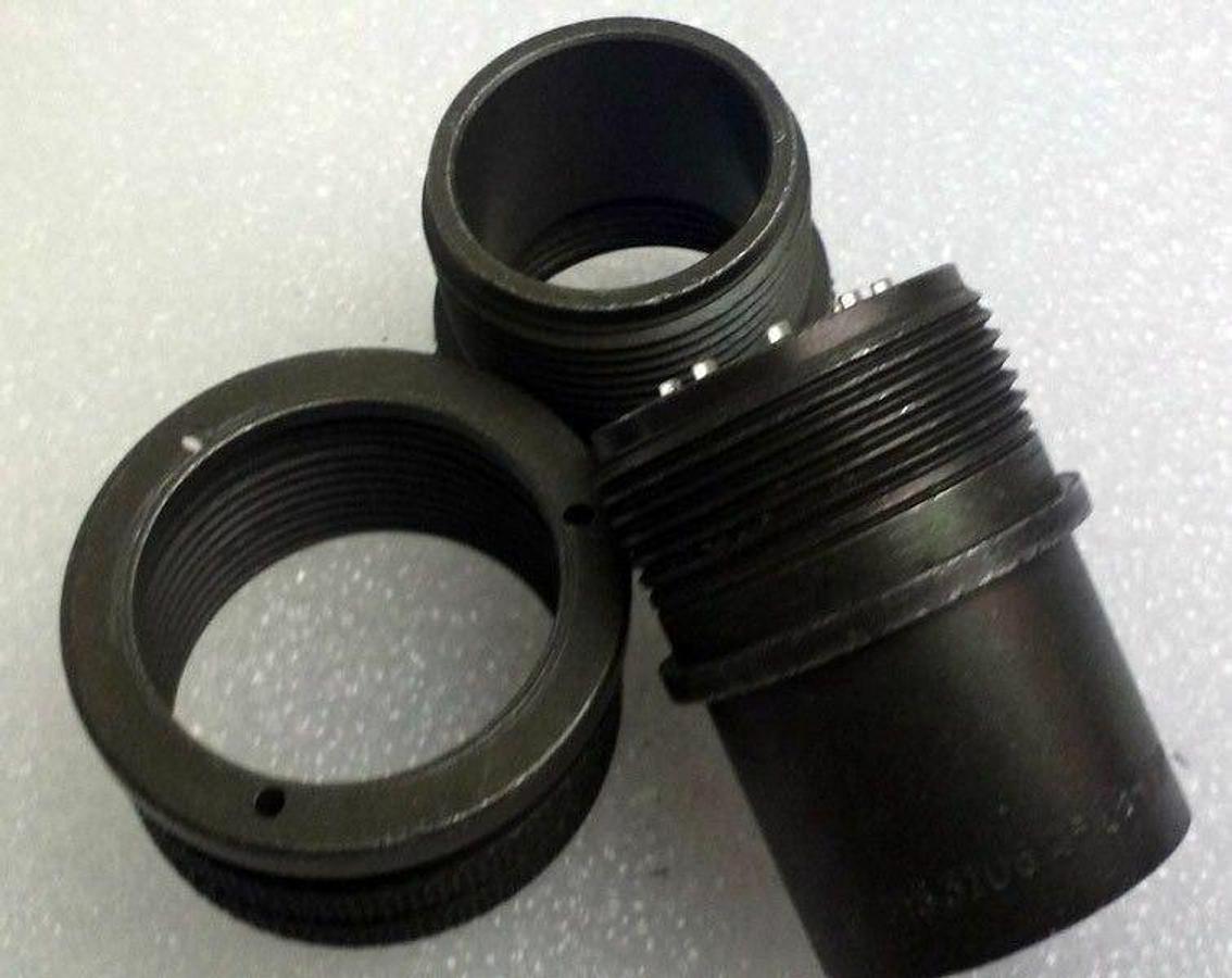 Used Amphenol MS3106-A-18-19P Circular 10-Pin Connector, NWOB, Lot of 10