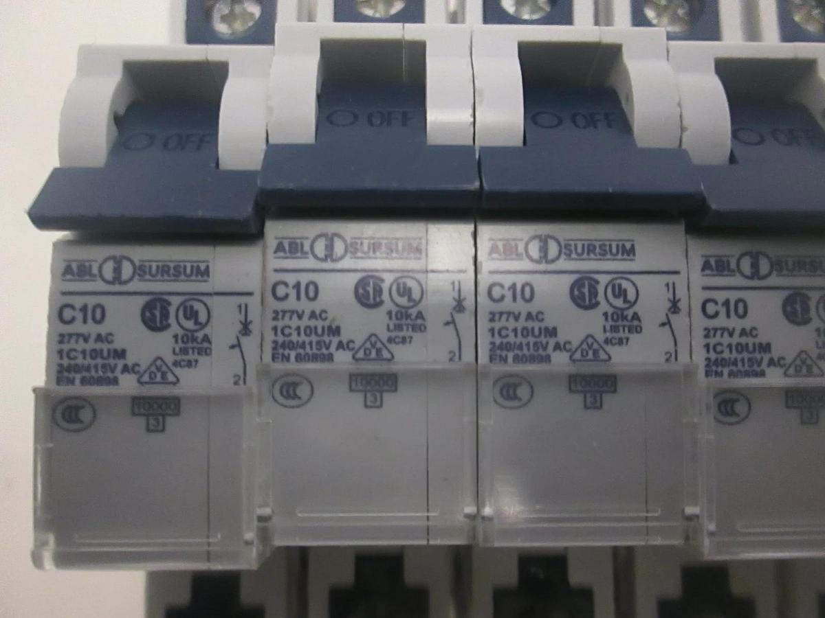 Used ABL Sursum, C10 Breaker, Used, Lot of 9