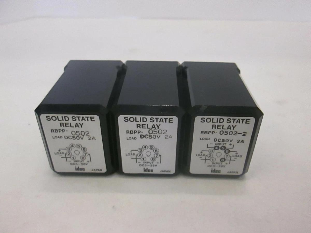 Used Idec, Solid State Relay, RBPP-0502, Used, Lot of 3