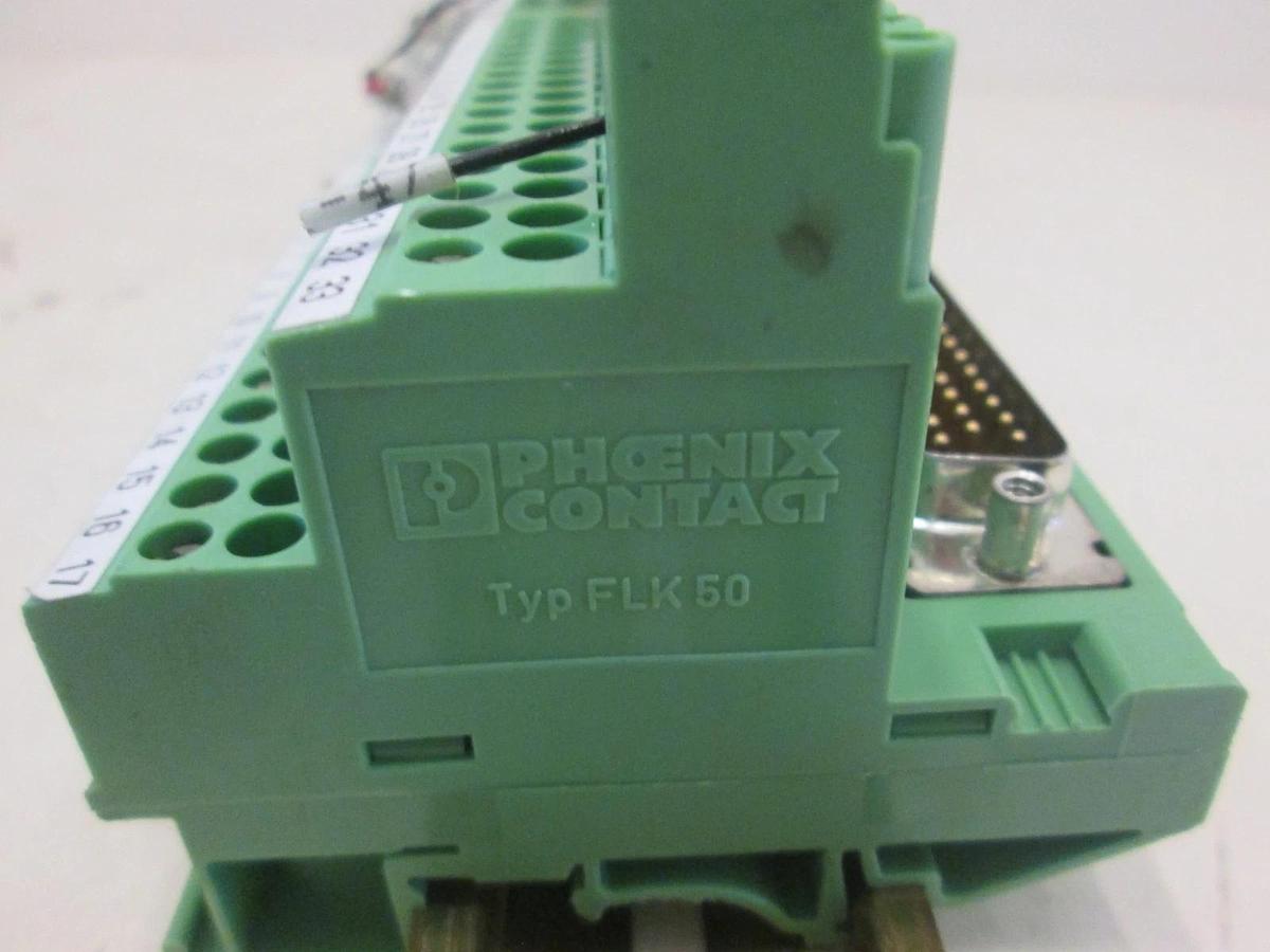 Used Phoenix Contact, FLK 50 Sensor Module Assy, Used, Lot of 3