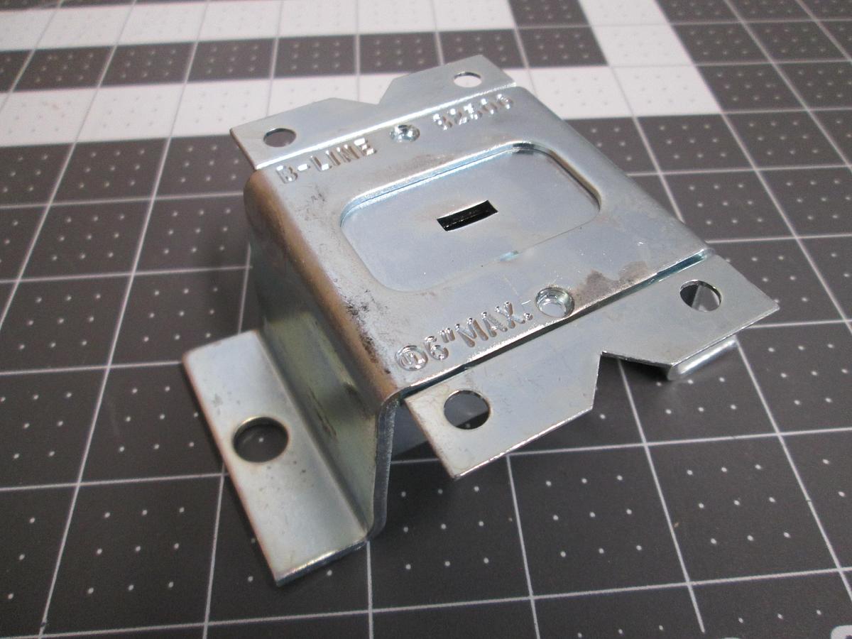Used Cooper B-Line, B2500ZN, Cable Tray Clamp Zinc Plated 50pcs New In Box