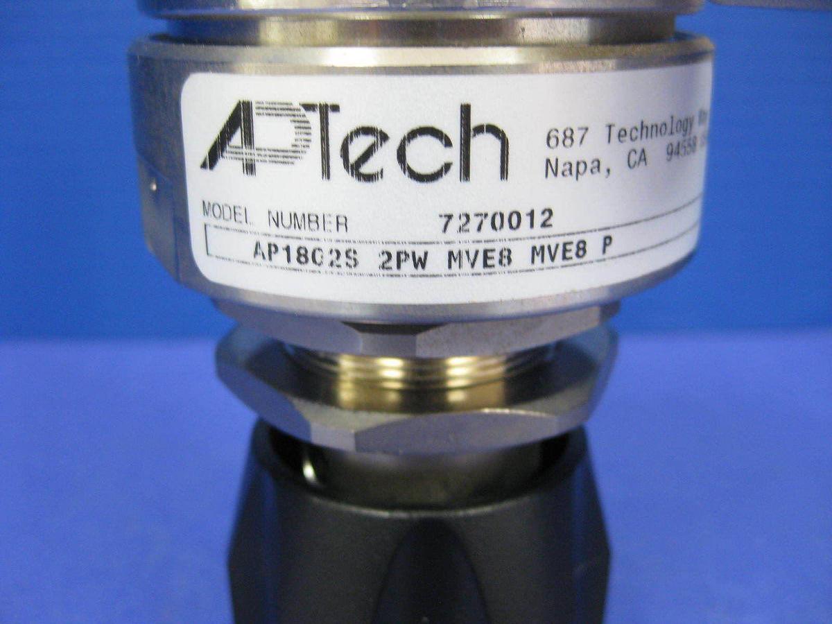 Used Aptech AP1802S 2PW MVE8 MVE8 P Regulator, 2 Ports - /2" MVCR Used