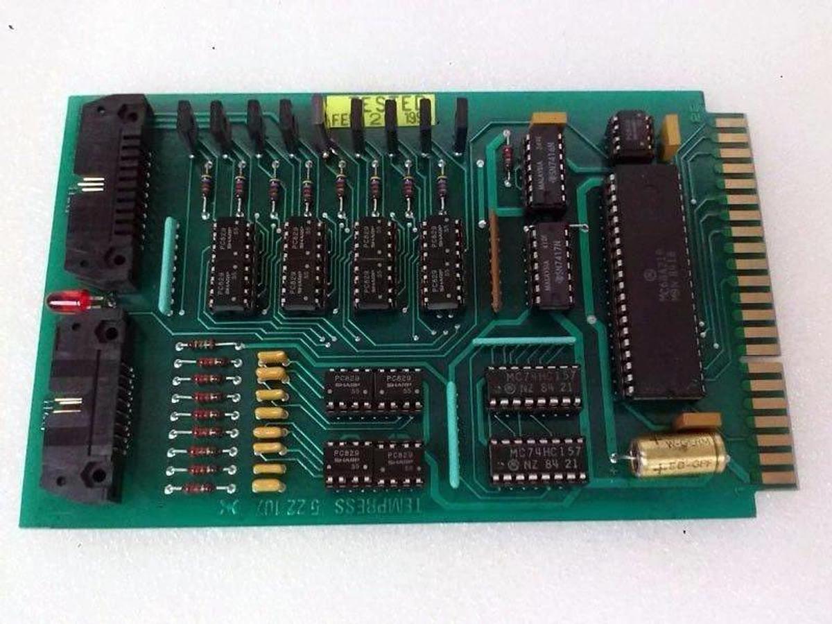 Used Tempress 522107 PCB Assembly, Used in Excellent Condition