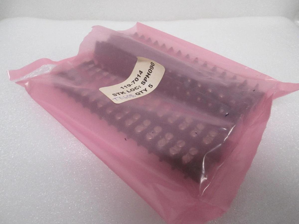 Cinch, Double Row Terminal Block, 14 Position, 119-7014, New, Lot of 6