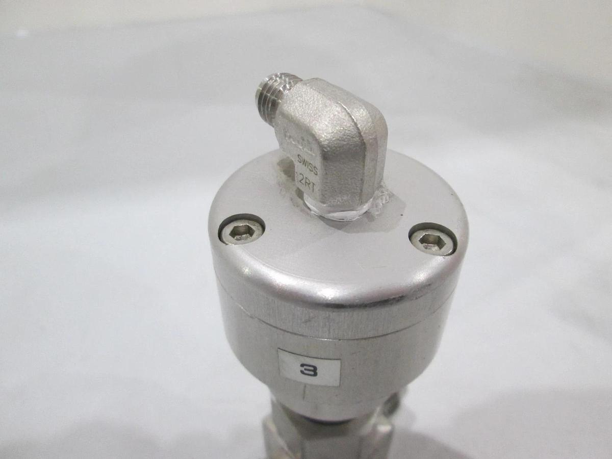 Used Nupro, SS-4BK-VCRWL-1O, Pneumatic Valve, Used
