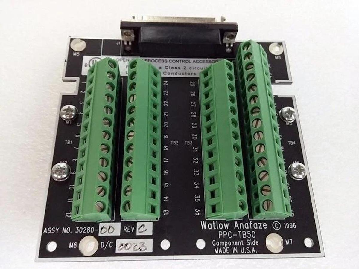 Used Watlow Anafaze PPC-TB50 PCB Assembly