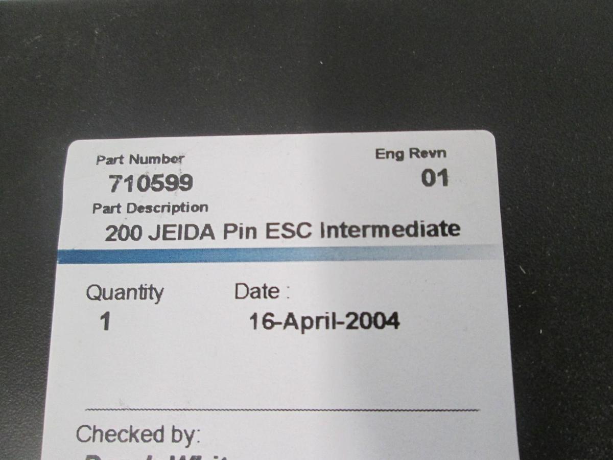 Used Trikon, Electrostatic Chuck Platen Shield, 200 JEIDA, 710599, New
