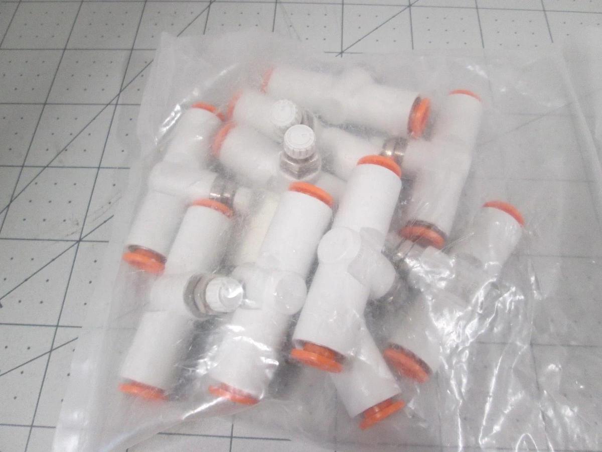 SMC, NAS2001F-07K, Flow Control Valve, New, Lot of 10