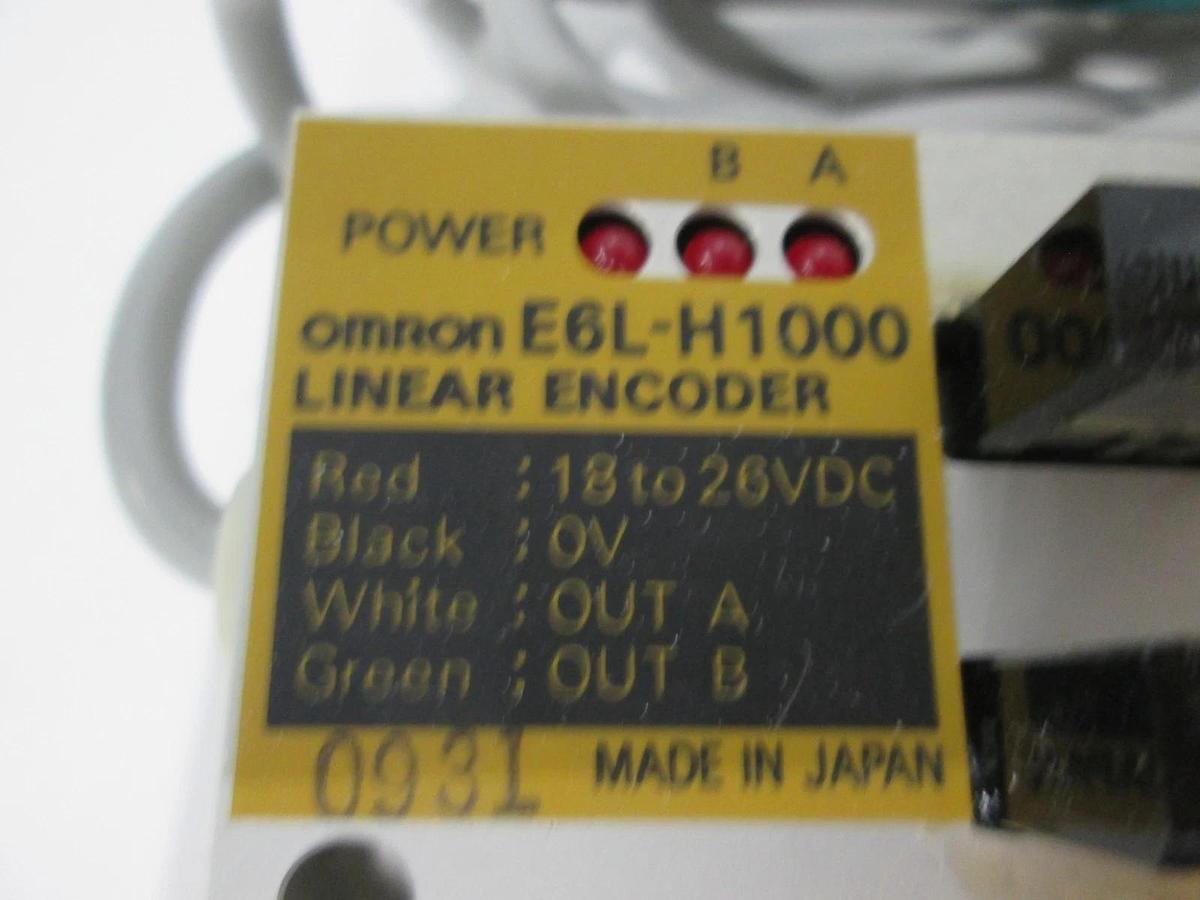Omron, E6L-H1000, Linear Encoder, R,B,W,G, New