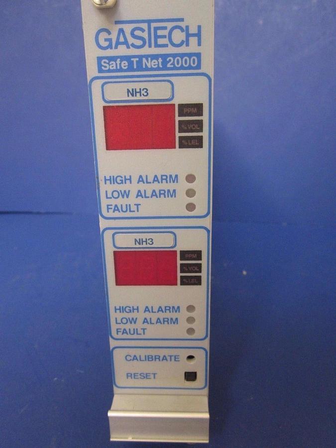 Used GasTech Safe-T-Net 2000 Dual Channel Controller Module, Used
