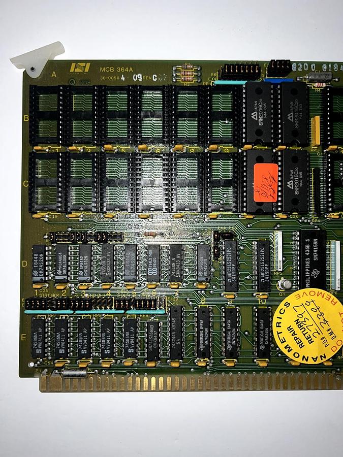 Used ISI MCB 364A 30-00594-09 REV C 82000184, Used