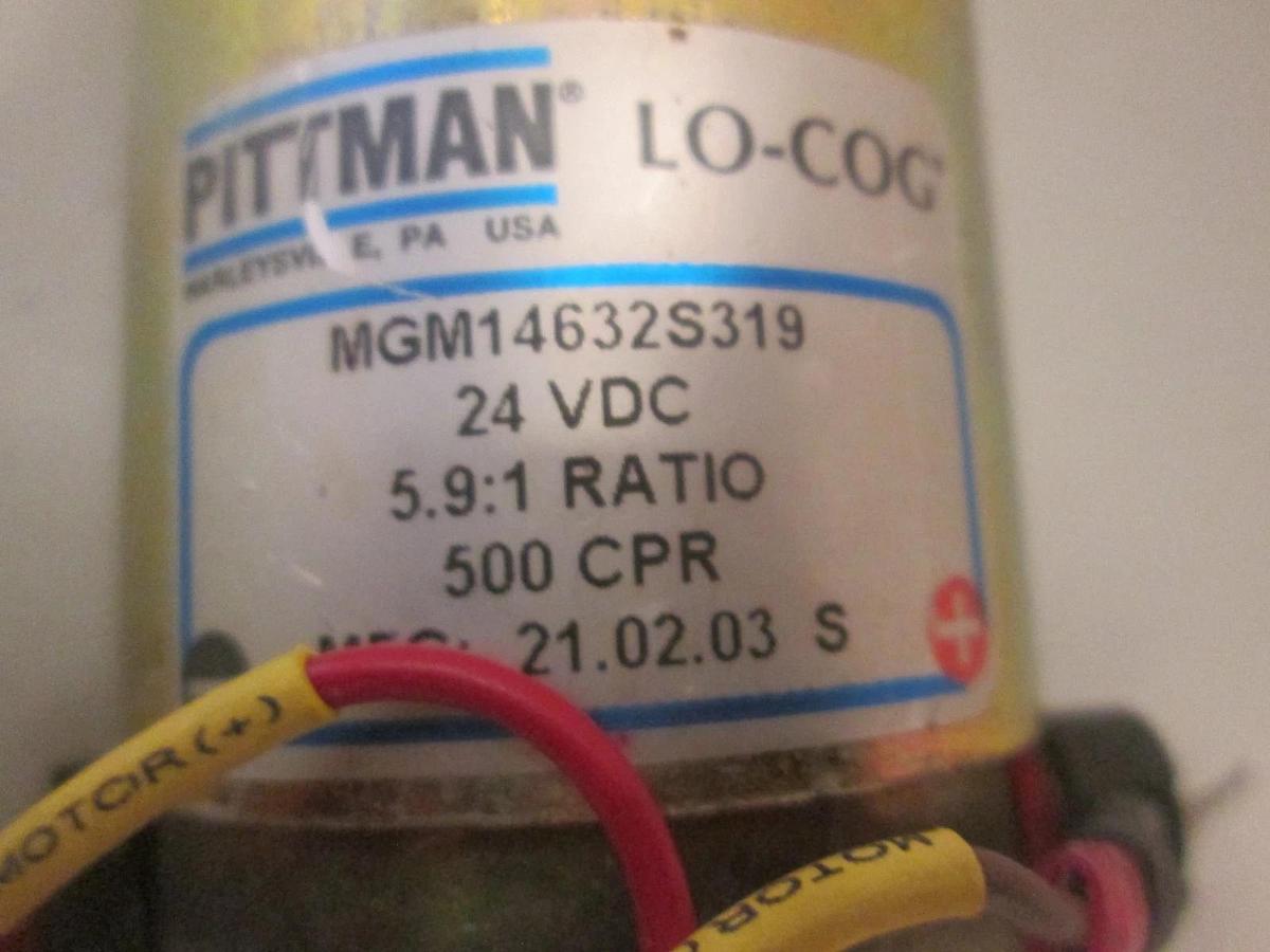 Used Pittman, Gear Motor, MGM14632S319, Used