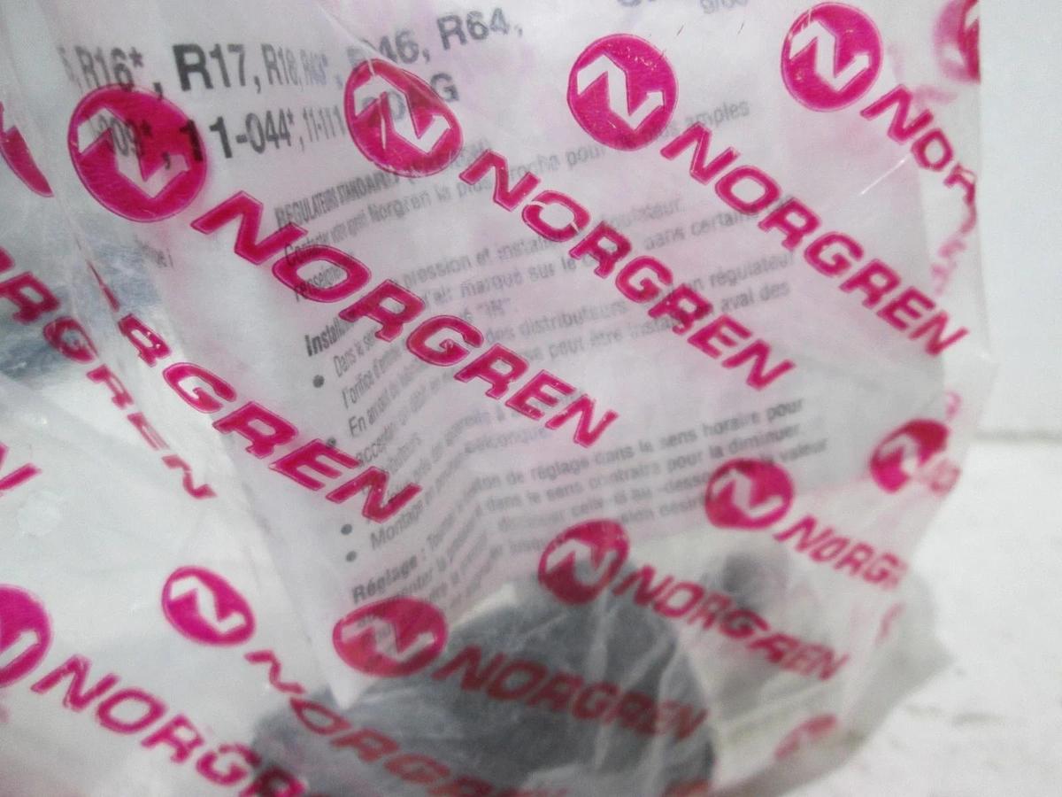 Norgren, R04-100-RGEA, Regulator, 400 PSIG Max In, 50 PSIG Max Out, New