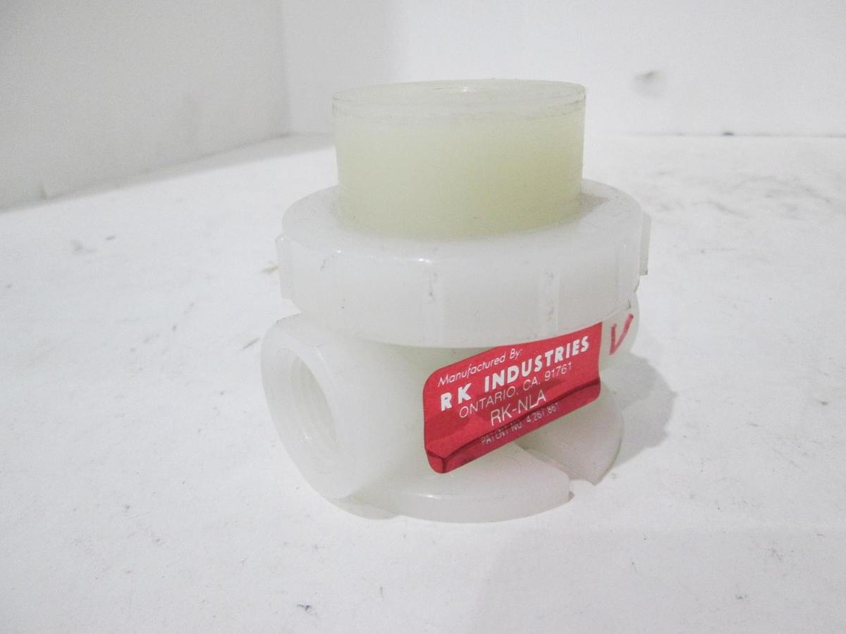 Used RK Industries, RK-NLA, Pneumatic Pressure Valve, Used