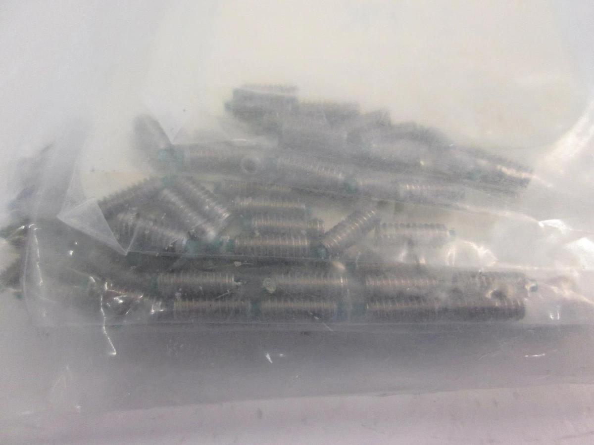 Buckley/QC Fasteners 6-32 X 3/8 Nylon Tip Steel Socket Set Screws, Lot of 20
