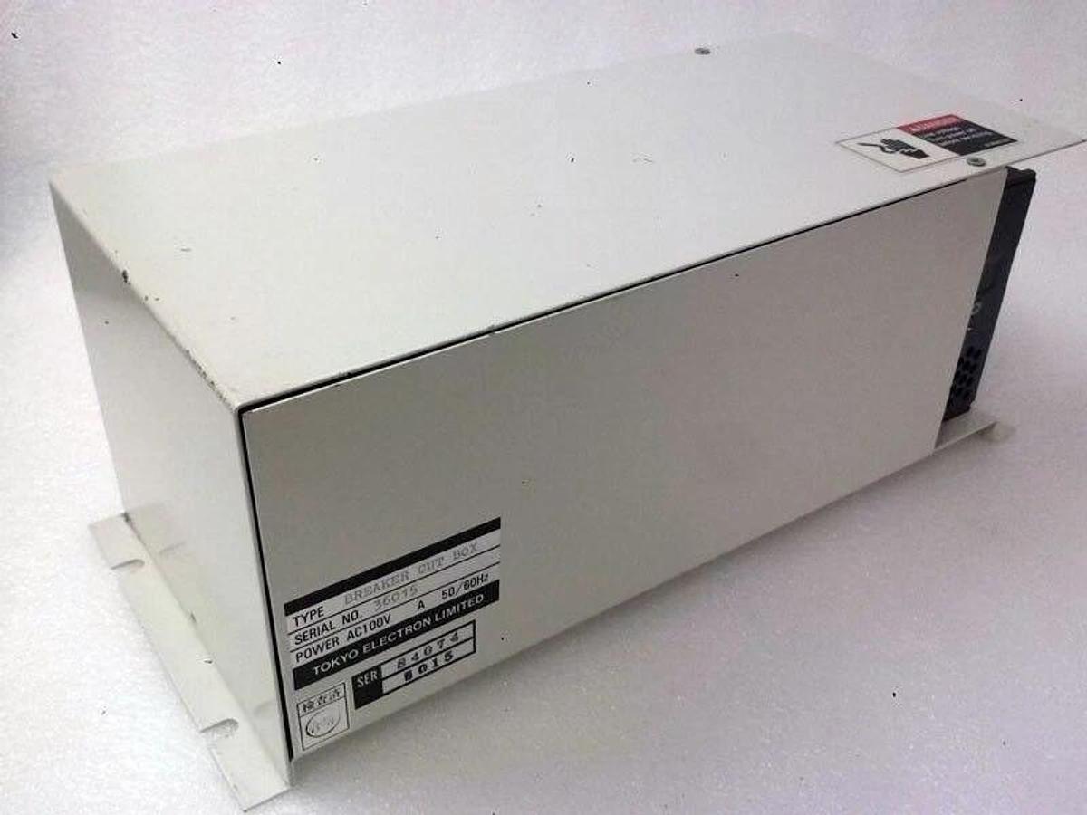 Used TEL Tokyo Electron Breaker Cut Box, Used