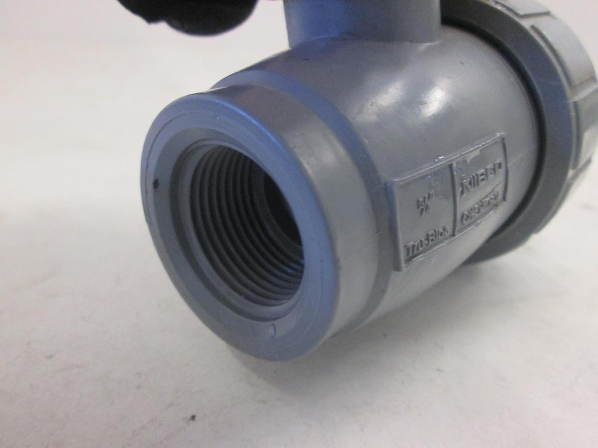 Used Chemtrol, 3/4" Nibco Tru-Bloc Single Union Valve, Used