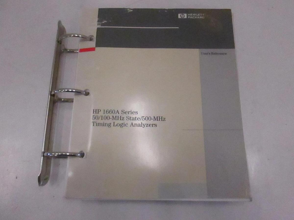 Used HP Model 1660A-Series 50/100-MHz State/500-MHz Timing Logic Analyzers, Used