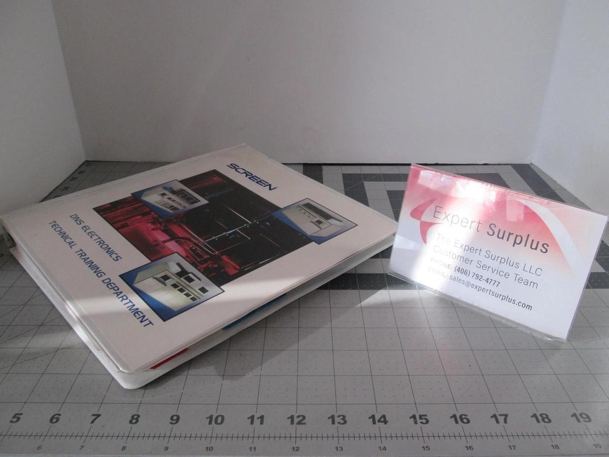 Used Screen, SKW-60A/80A Operations & Basic Maintenance Manual, Used