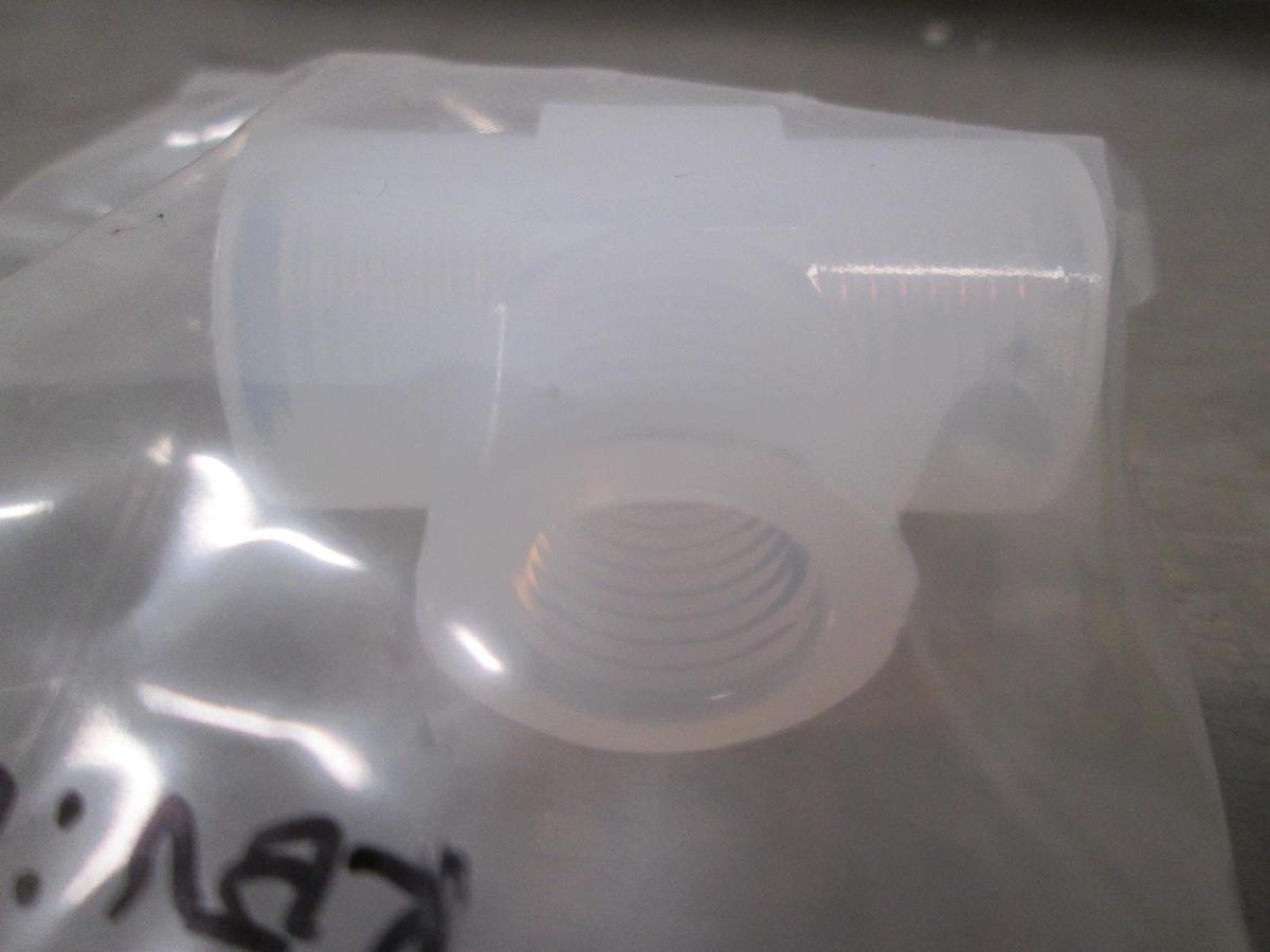 Used Teflon Tee Fitting, New