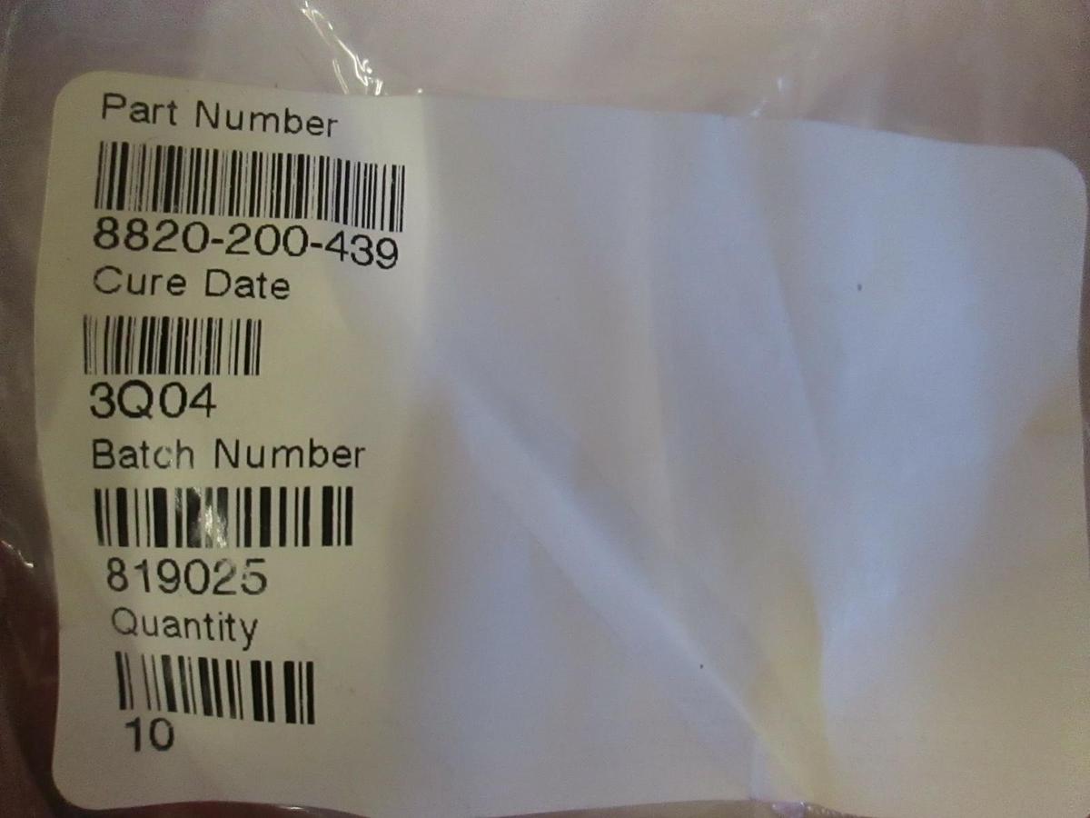 Real Seal Co, Red O-Rings, 8820-200-439, New Lot of 40
