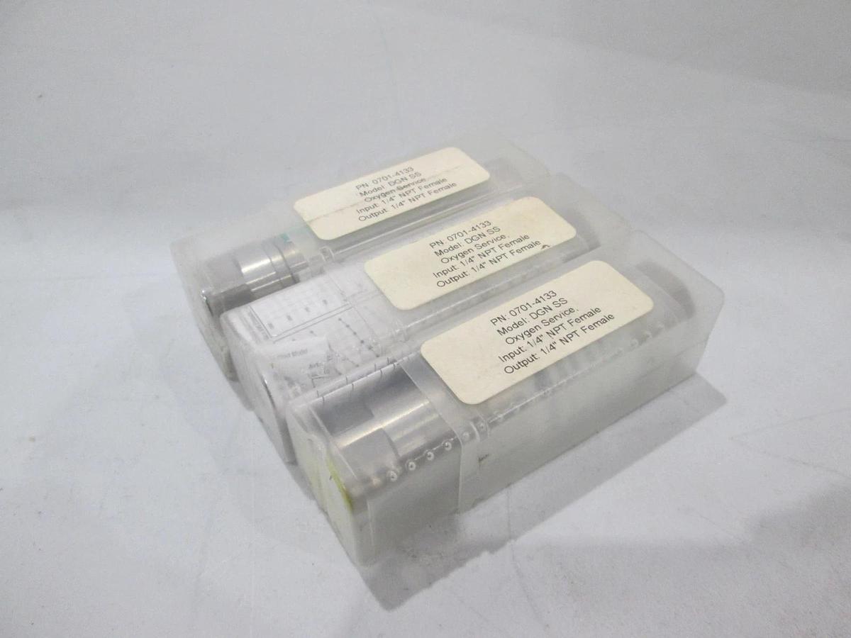 SuperFlash, Flash Arrestor and Check Valve, DGN SS, Oxygen, New, Lot of 3