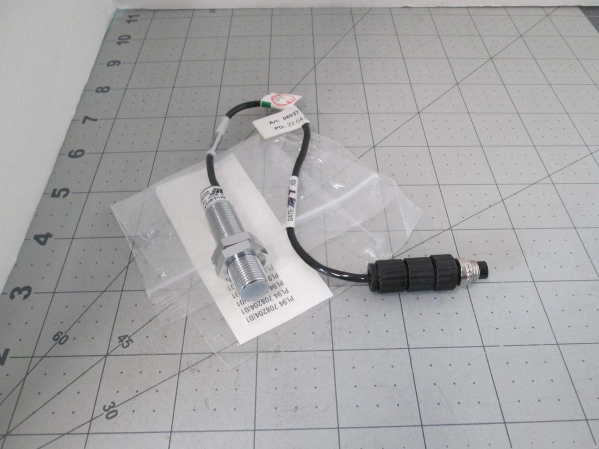 SIE Sensorik, SK1-4-M12-P-B-S, Proximity Sensor w/ 4-Pin Male Connector, New