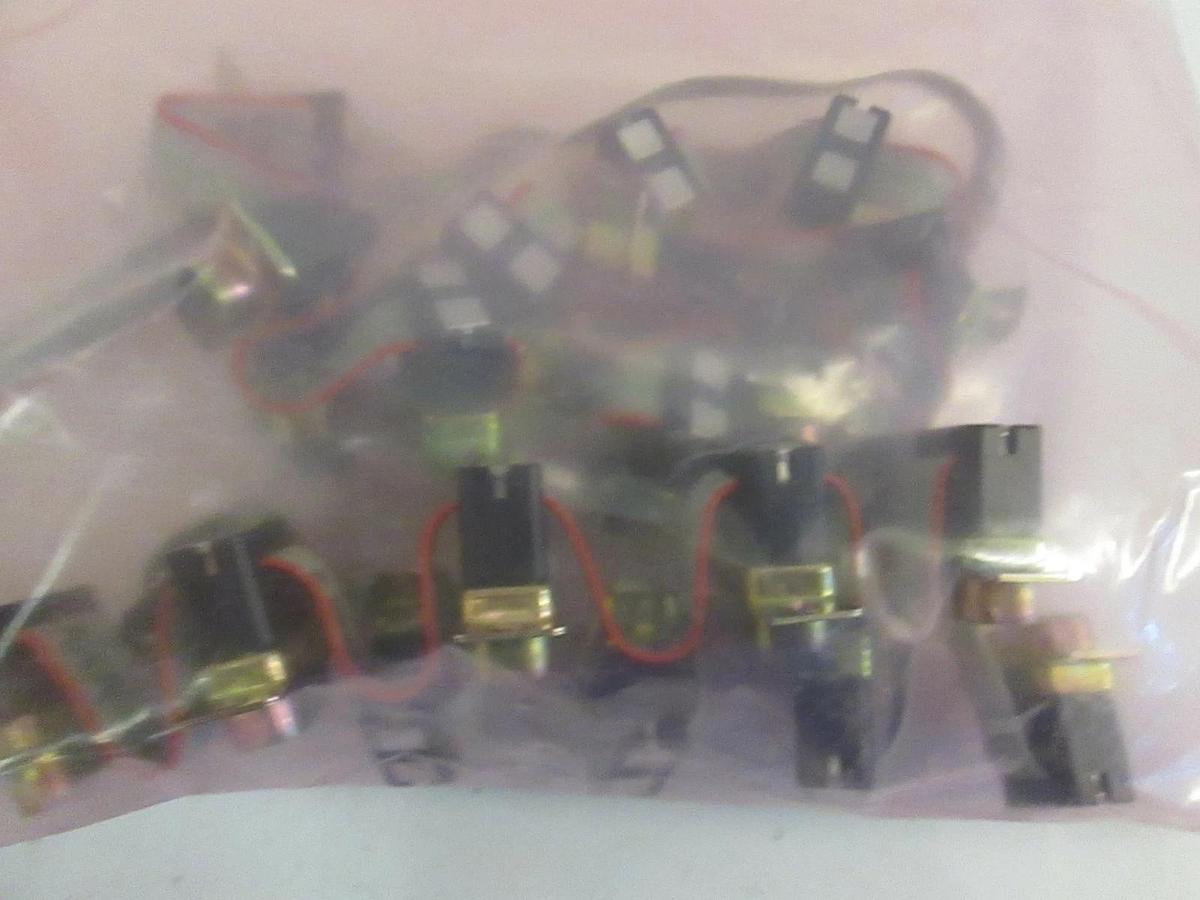 Used AMP 9 Pin PCB Connector Cable, 5 and 6 Strands, Lot of 2