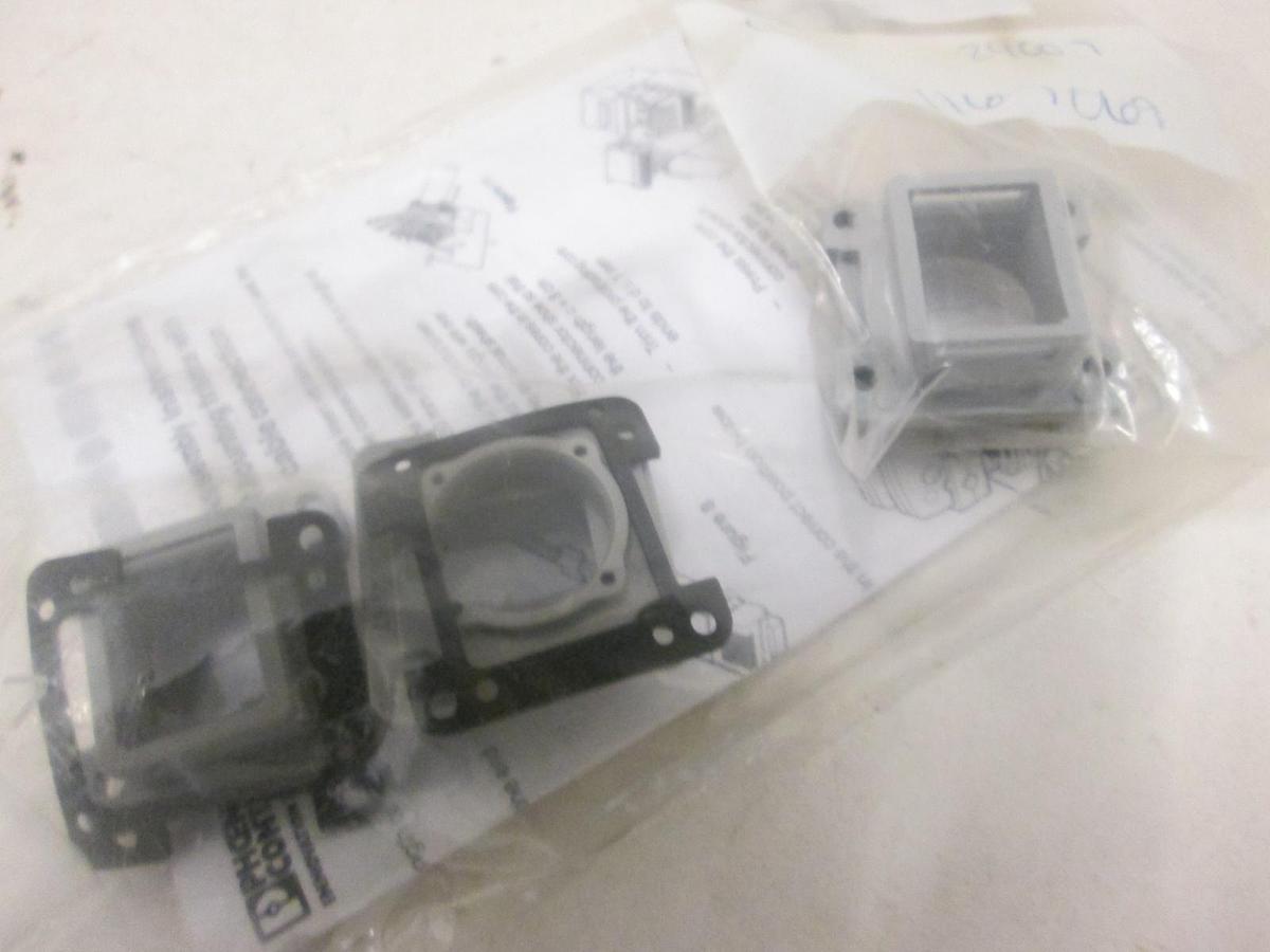 Used Phoenix Contact, 2638-182-0, CONN,RCPT,HSG,RJ45,BH, New, Lot of 3