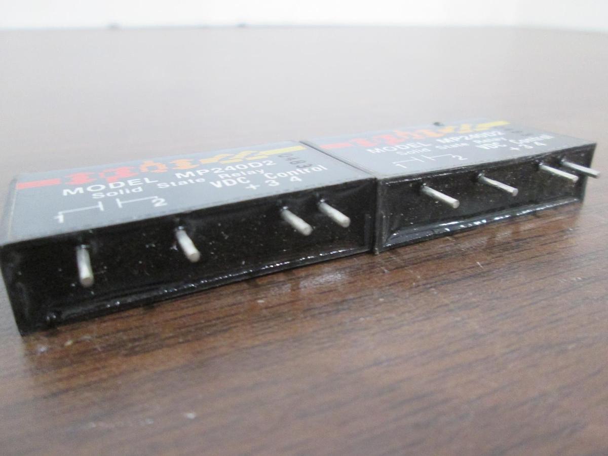 Used Opto 22, Model MP240D2, Solid State Relay, Used, Lot of 2