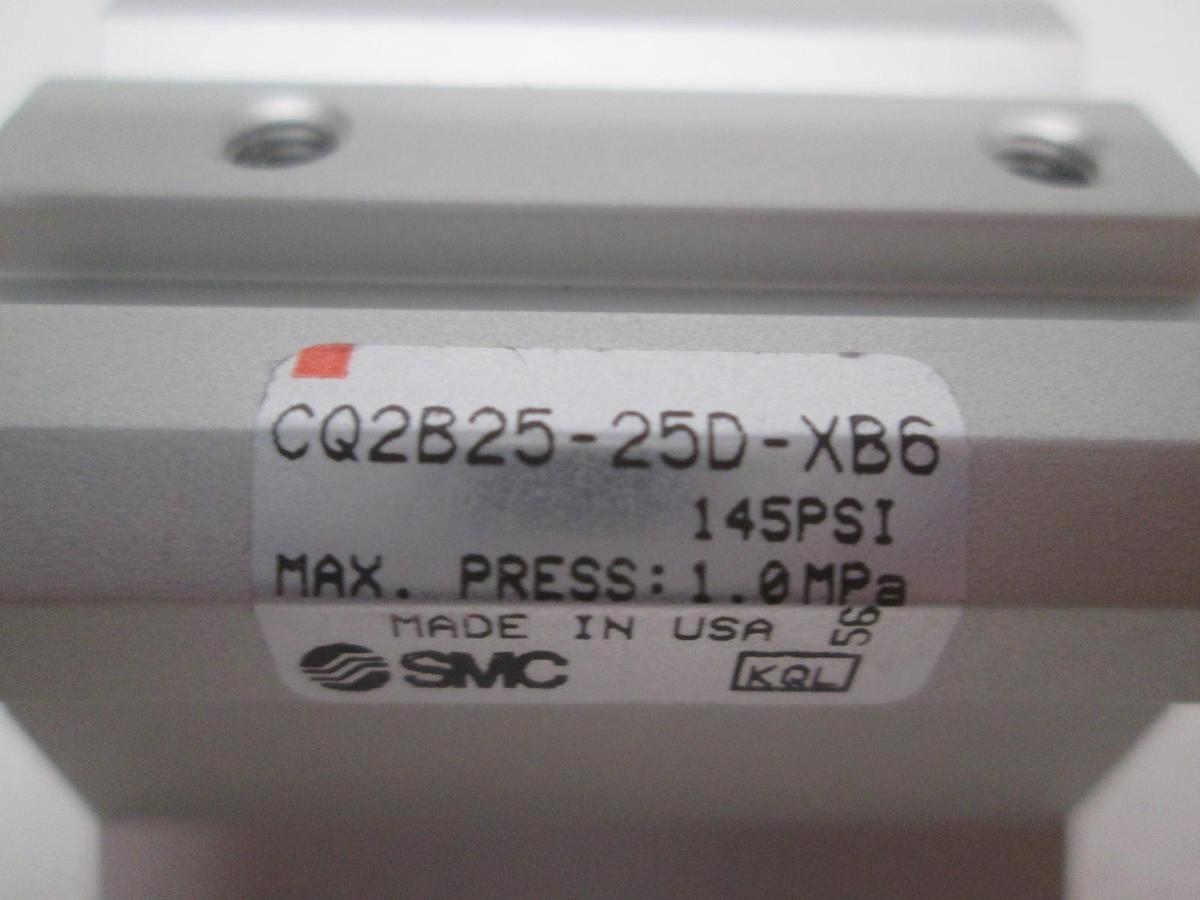 SMC, CQ2B25-25D-XB6, Linear Actuator, New