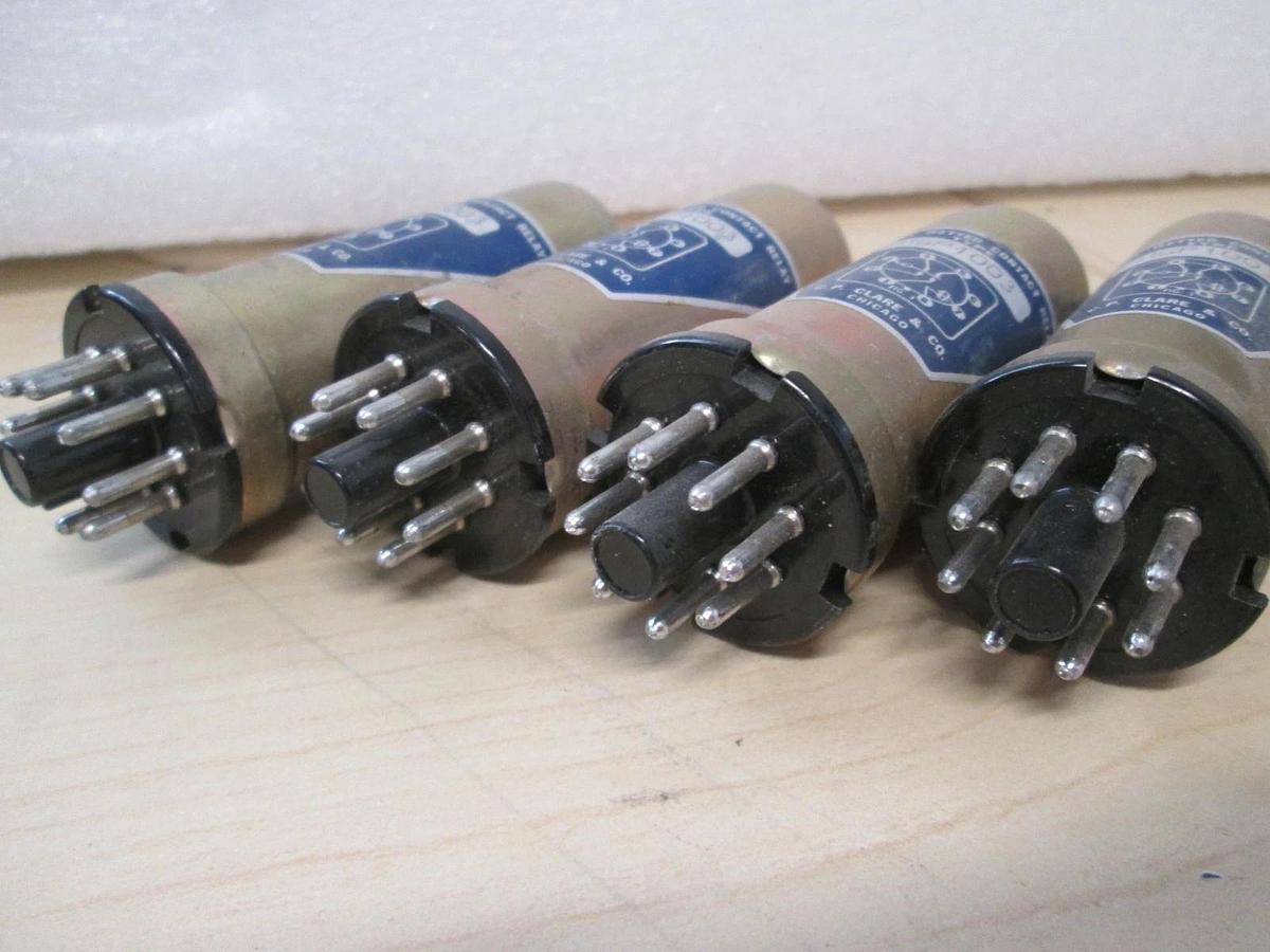 Used C.P. Clare & Co., HGP1003, Contact Relay, Used, Lot of 4