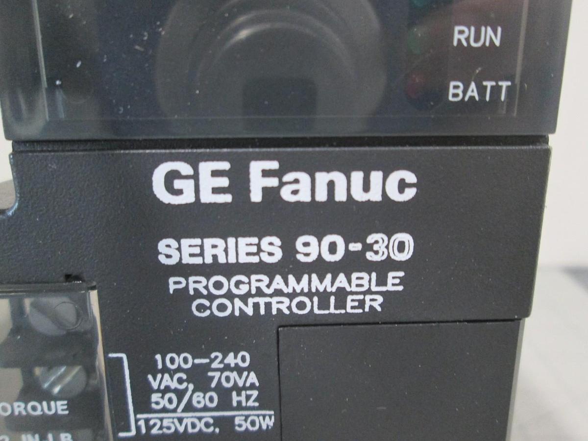 Used GE Fanuc, IC693PWR321L, 30W Power Supply, Series 90-30 Programmable Control Used