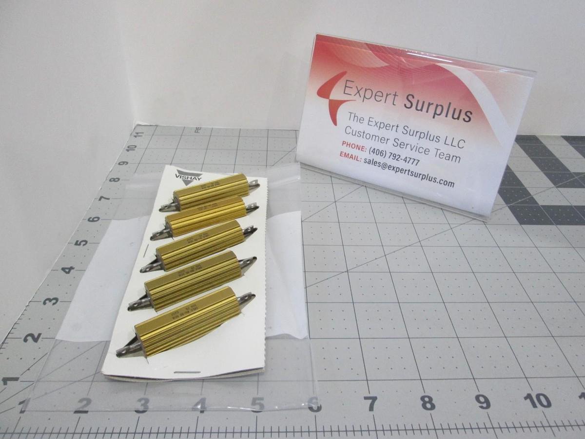 Used Dale, RH-50, 50W, Resistor, New, Lot of 5