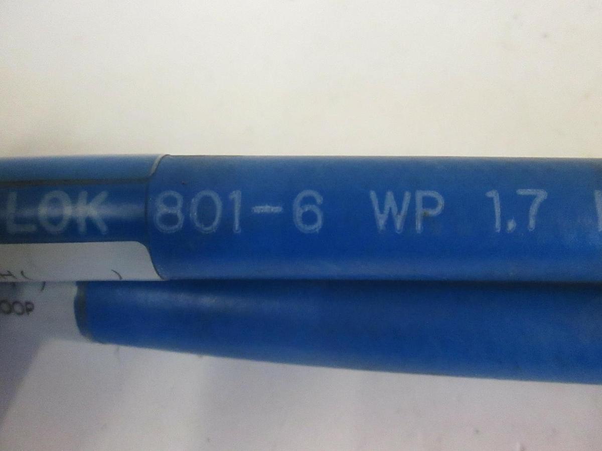 Used Parker PushLok Hose 3/8"ID, 801-6, Lot of 2, Used