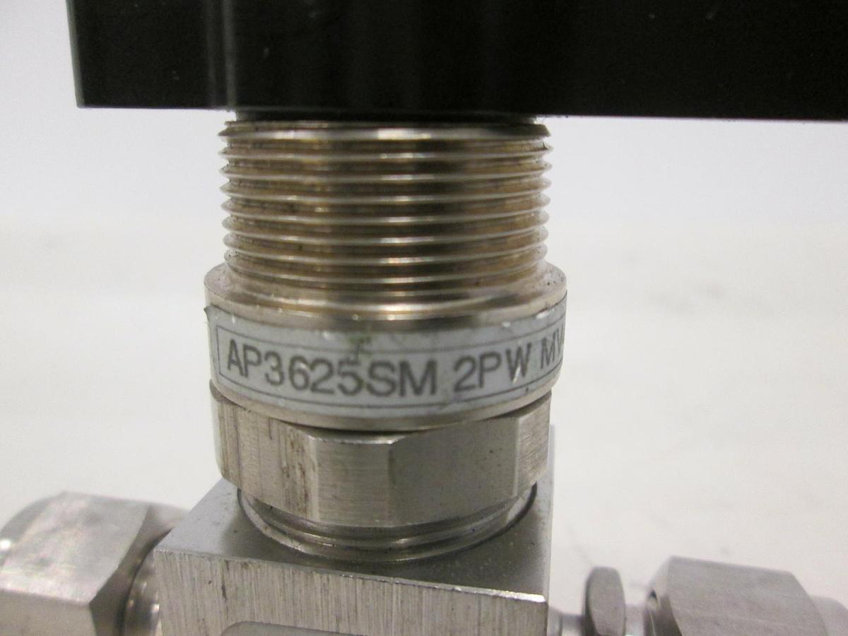 Used Aptech, Diaphragm Valve, AP3625SM 2PW MV4 MV4, Used