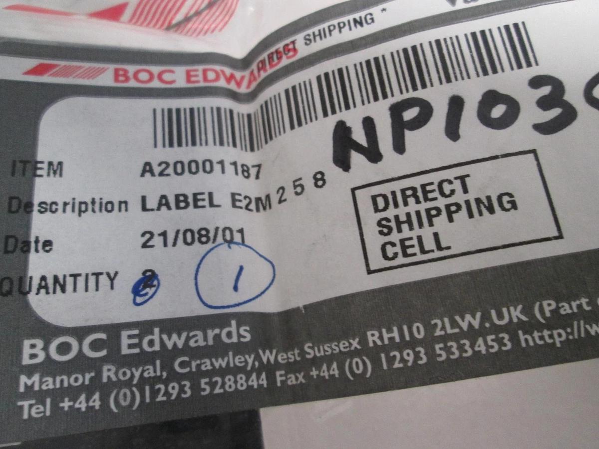 Boc Edwards, Fitting Pack MF30 w/ Coseal and Clamp Kit, New