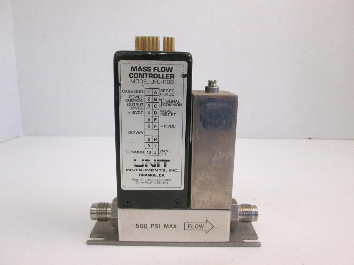 Used Unit UFC-1100 Mass Flow Controller, HCL, 500 SCCM