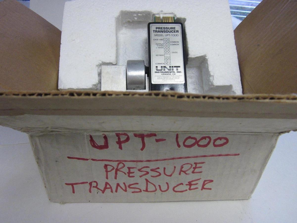 Used Unit UPT-1000 UPT-00172 Pressure Transducer