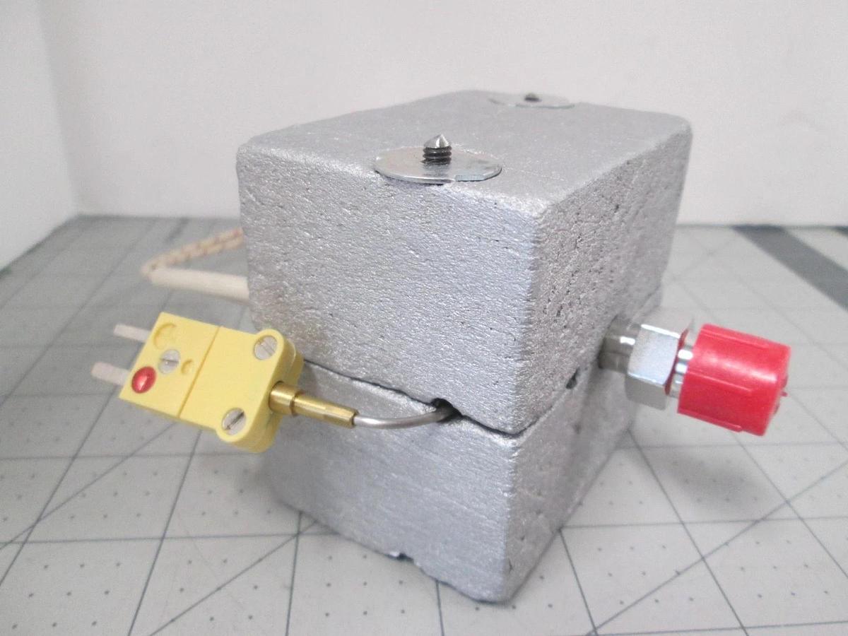Watkins Johnson, 914223-001, Mini Gas Heater Block w/ TC and Harness, New