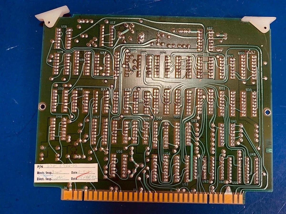 Used Tektronix 670-5766-02 Shift Register Index Card, PCB Assy, Used